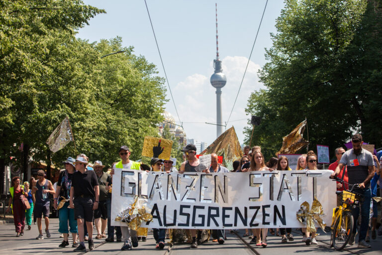 Aufruf "Für ein Europa der Vielen! Solidarität statt Privilegien! Die Kunst bleibt frei!“