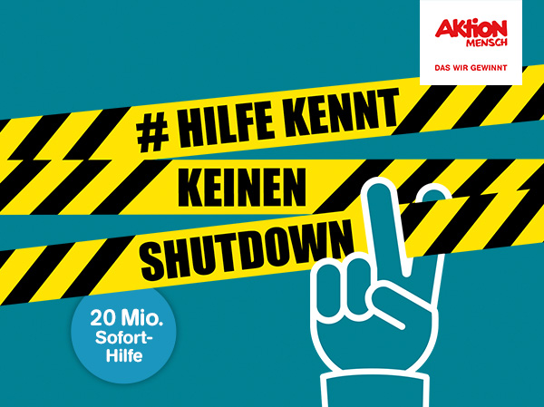 Aktion Mensch - Corona Soforthilfeprogramm
