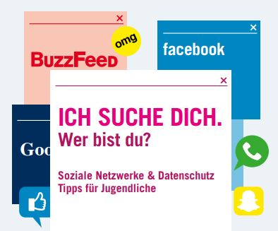 Neue Datenschutz-Broschüre für Jugendliche „Ich suche dich. Wer bist du?“