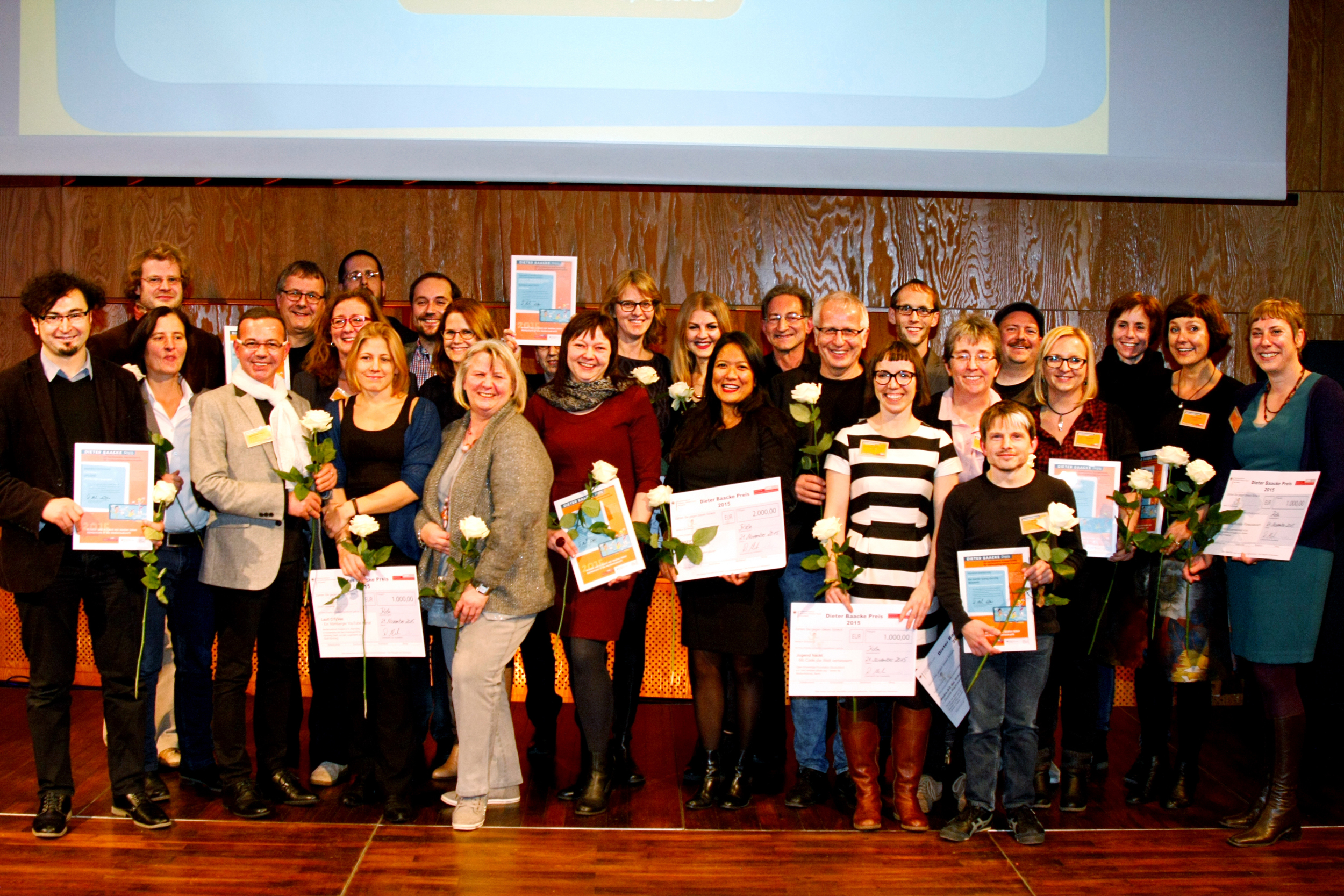 Dieter Baacke Preisträger 2015: herausragende medienpädagogische Projekte in Köln ausgezeichnet