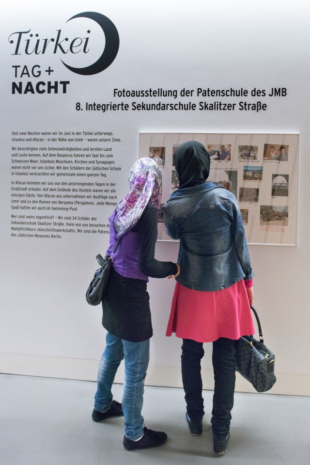Fotoausstellung &bdquo;Türkei. Tag + Nacht&ldquo; der Patenschule des Jüdischen Museums Berlin, © Jüdisches Museum Berlin, Foto: Nadja Rentzsch