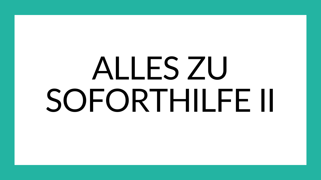 ALLES ZU SOFORTHILFE II: Kulturförderpunkt Berlin erweitert sein Unterstützungsangebot