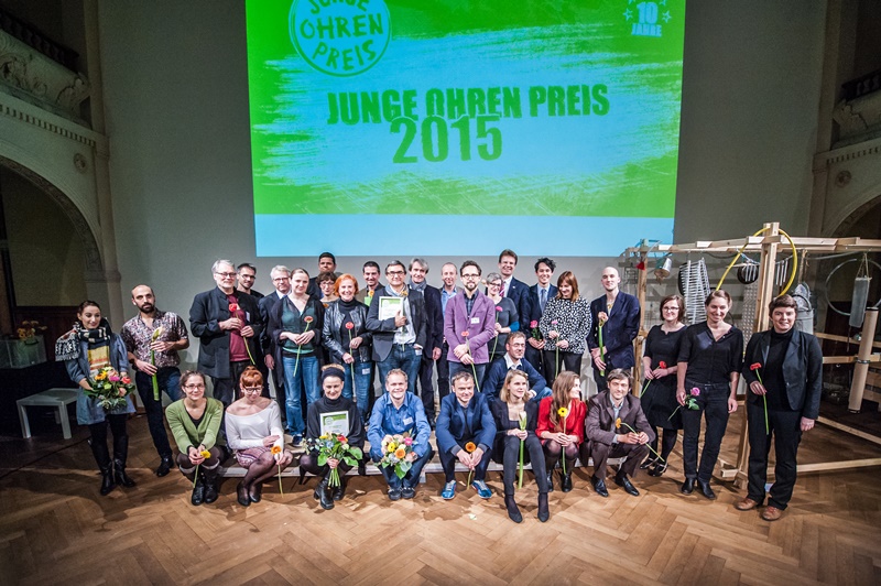 Drei Preisträger beim JUNGE OHREN PREIS 2015