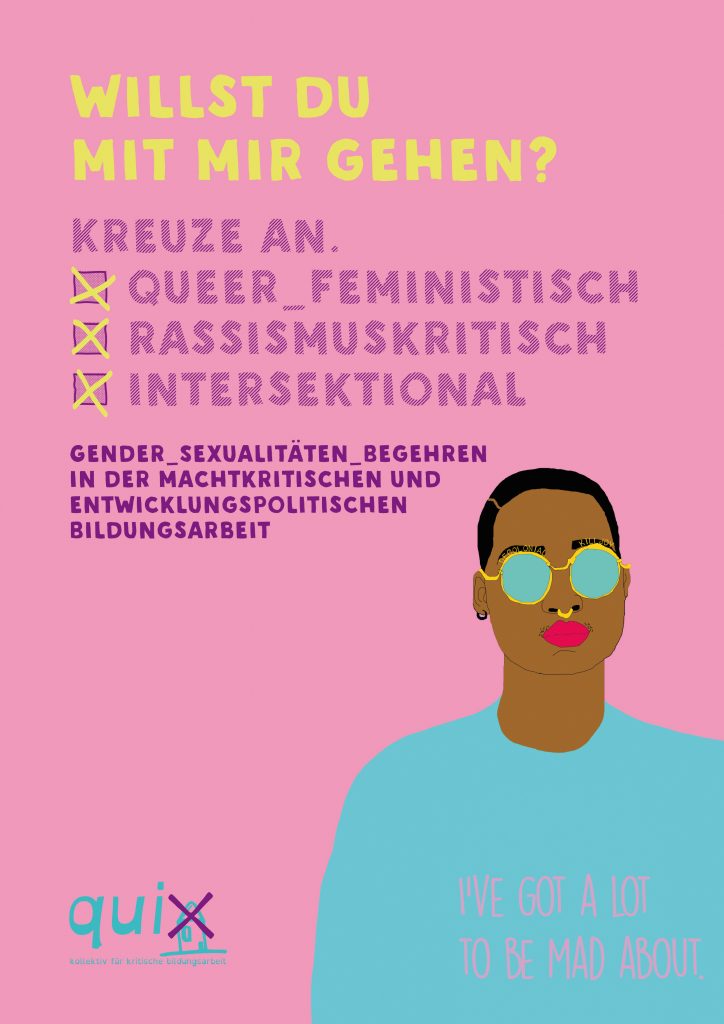 Broschüre zu Gender_Sexualitäten_Begehren in der Bildungsarbeit