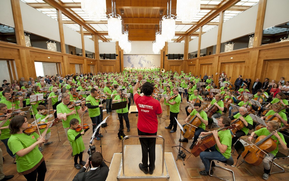 Berlins größtes Spontanorchester geht am 19. September in die zweite Runde