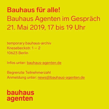 Bauhaus für alle!