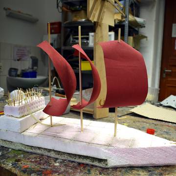 "Boote bauen"