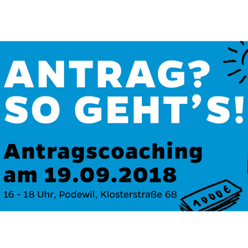 Durchstarten Antragscoaching