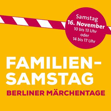 Familiensamstag Klax Kreativwerkstatt: Berliner Märchentage