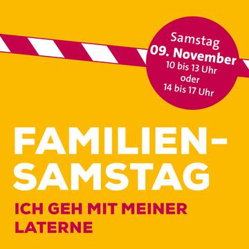 Familiensamstag Klax Kreativwerkstatt: Deine eigene individuelle Laterne