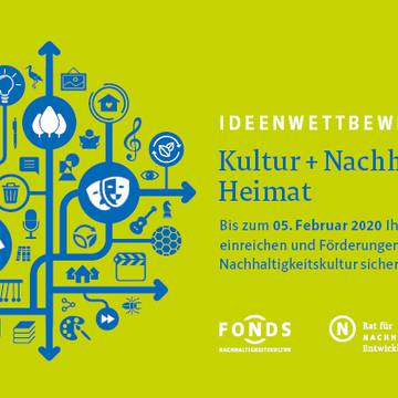 Ideenwettbewerb „Kultur + Nachhaltigkeit = Heimat“