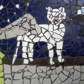 Gefrässige Mosaik-Tiere