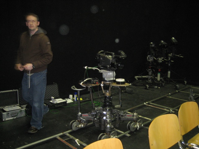 Whose Voice is it anyway, Filmsituation, 2007, Belfast, © Susanne Bosch