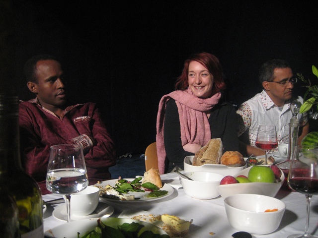 Whose Voice is it anyway, Filmsituation, 2007, Belfast, © Susanne Bosch