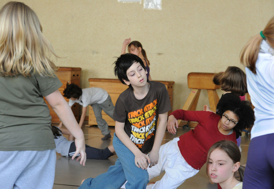TanzZeit-Unterrricht an der Comenius Schule Berlin