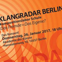 KLANGRADAR BERLIN Abschlusskonzert 2017